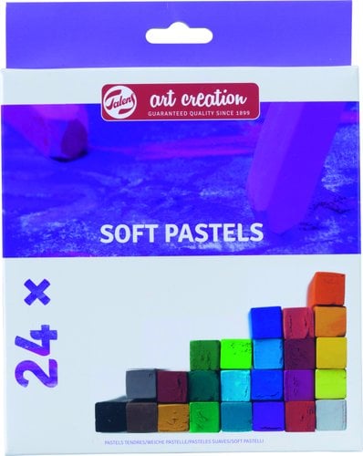 CERAS PASTEL TALENS CUADRADAS C/24