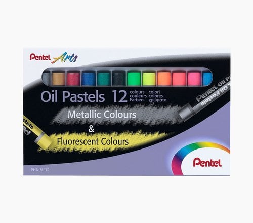 CERAS PENTEL OIL PASTEL MET/FLUOR EST. 1