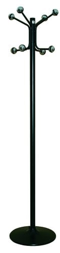 NEGRO PERCHERO CILINDRO PIE METAL H-12 8/B N