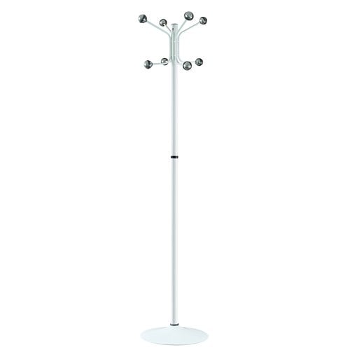 BLANCO PERCHERO CILINDRO PIE METAL H-12D 8/