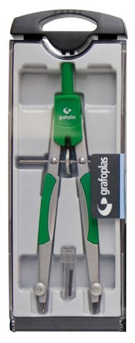 COMPAS GRAFOPLAS MICROMETRICO VERDE