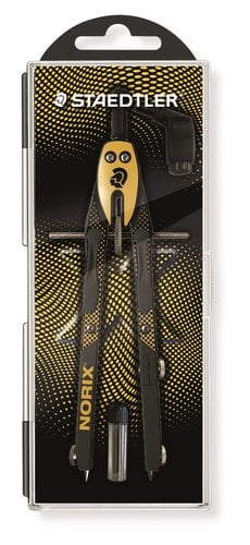 COMPAS STAEDTLER 555 01 CON TUBO MINAS