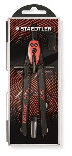 COMPAS STAEDTLER 555 01 CON TUBO MINAS