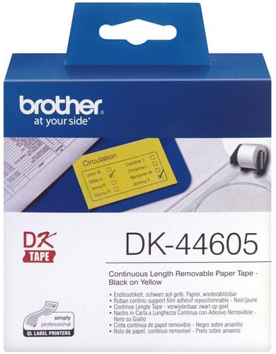ETIQ.BROTHER CONT.PAP.REMOV.62 mm 30,48m
