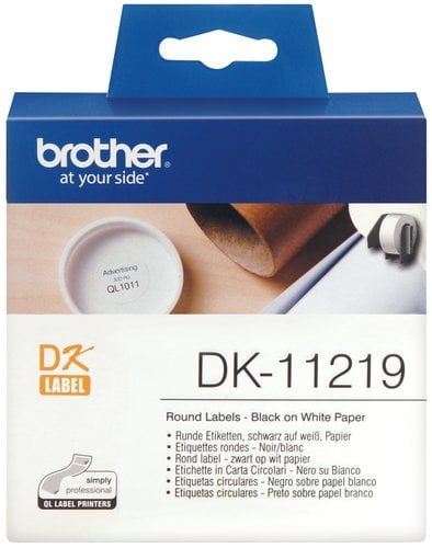 ETIQ.BROTHER CONT.PAP. 12 mm 1200 UNID.