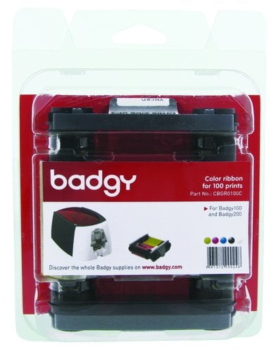CINTA BADGY COLOR YMCKO PARA 100 IMPRES