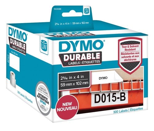 ETIQ.DYMO LW INDUST. 59x102mm RL.300