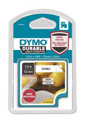 CINTA ROT.DYMO TRADICIONAL 5,5m 12 BLAN