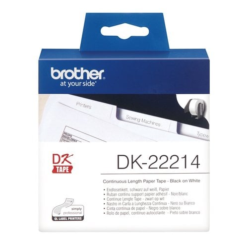ETIQ.BROTHER CONT.PAP. 12 mm RL.30,48 m