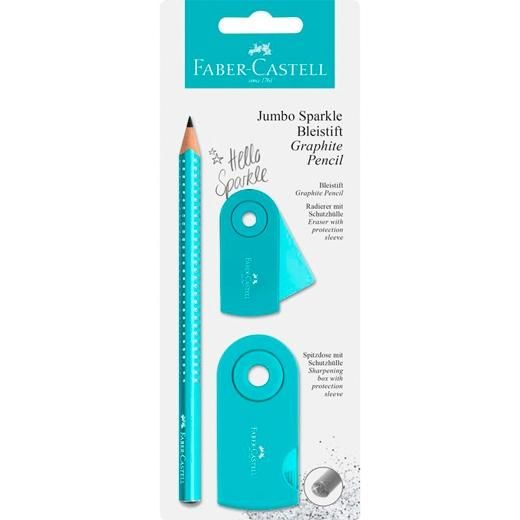 FABER CASTELL LÁPIZ DE GRAFITO JUMBO SPARKL