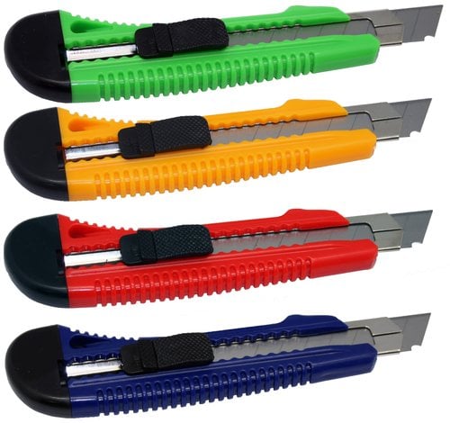 CUTTER BAT 18 mm. con GUIA METALICA