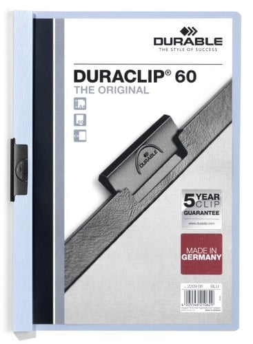 DOSSIER CLIP DURACLIP A4 2209 60h AZ.CL.