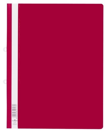 DOSSIER FASTENER DURABLE 2580 A4 TR.ROJO