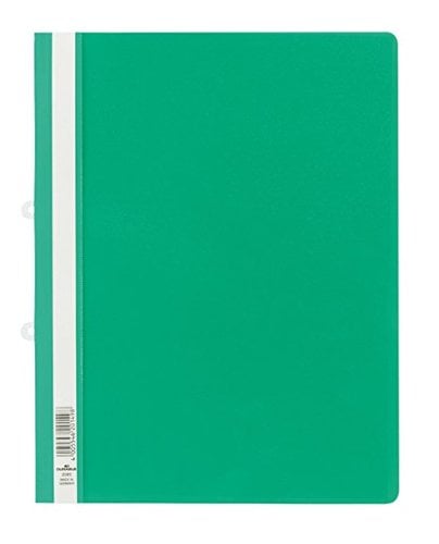 DOSSIER FASTENER DURABLE 2580 A4 TR.VERD