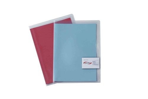 DOSS.ANG.RECT.PARDO PVC 300µ Fº TJ. P/40