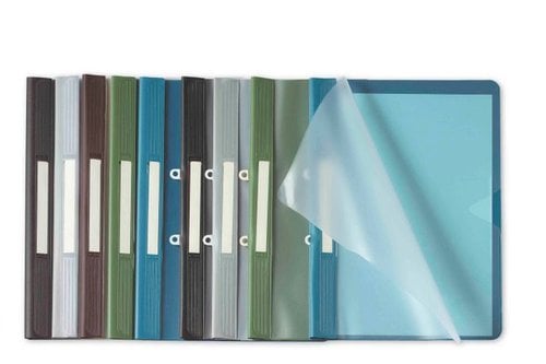 DOSSIER FASTENER PARDO Fº TARJ. AZUL
