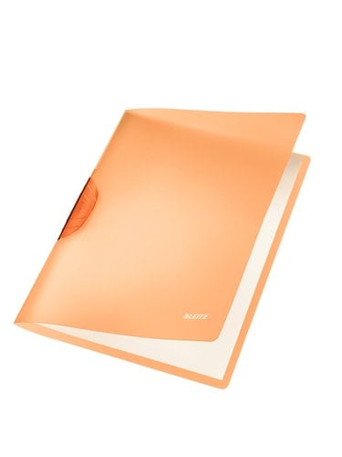 DOSSIER CLIP LEITZ RAINBOW 30h NARANJA