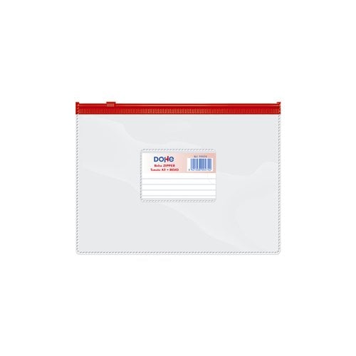 DOSSIER SOBRE DOHE ZIP A5 APAIS.PVC ROJO