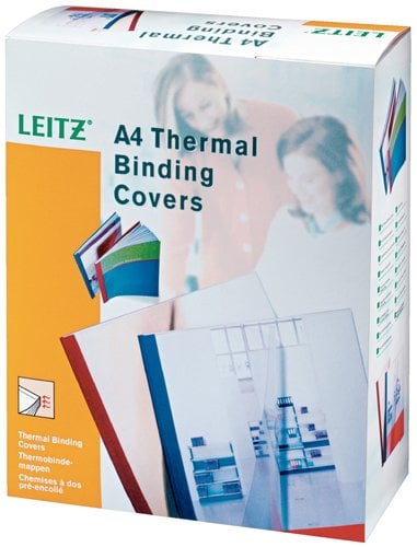 T.TERM. LEITZ A4 4 mm 240 g BLANCO C/100