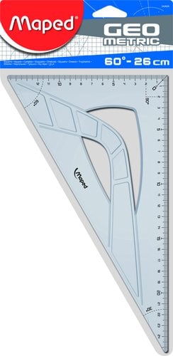 CARTABON MAPED GEOMETRIC 26 cm