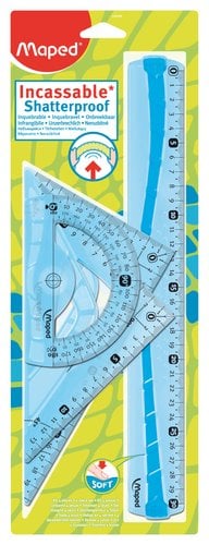 EQUIPO DIBUJO MAPED 4 PIEZAS FLEXIBLE