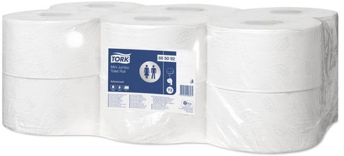 PAPEL HIGIENICO IND. TORK 2 CAPAS 160 M