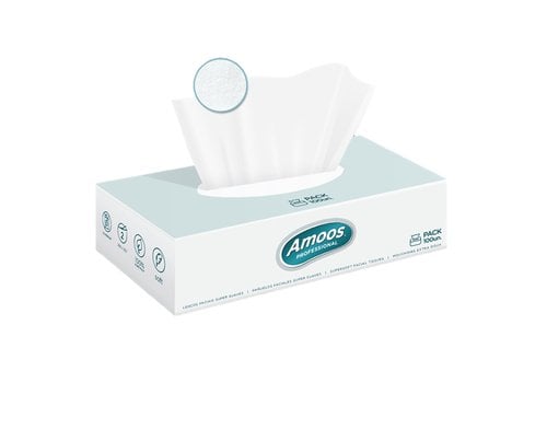 PAÑUELO PAPEL FACIAL AMOOS PAQ. 100