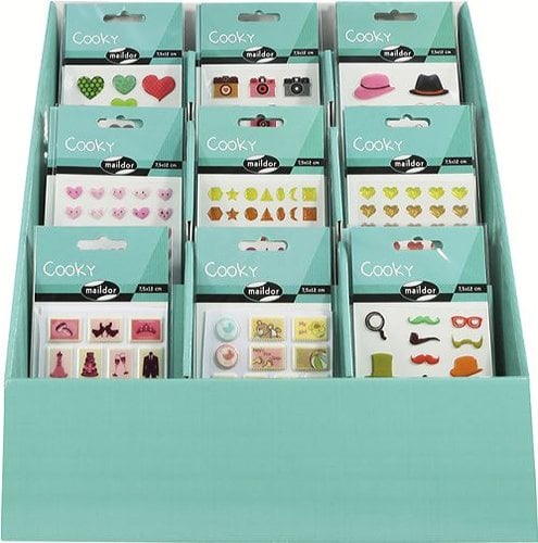 STICKERS MAILDOR COOKY EVENTOS EXP/90