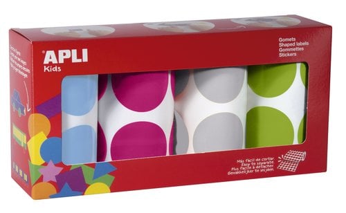 GOMETS APLI (18301)RED. Ø45mm SUR.PACK 4