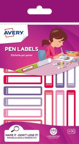 ETIQUETA ESCOLAR AVERY BOLIGR.50x10 B