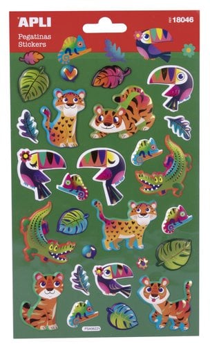 STICKERS APLI (18046) Bl.1h.ANIM.SELVA