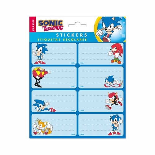 ETIQUETA ESCOLAR ERIK 15,8x20 SONIC