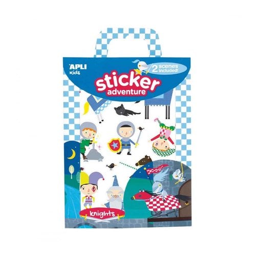 STICKERS APLI (16765) Bl.2h. CABALLEROS
