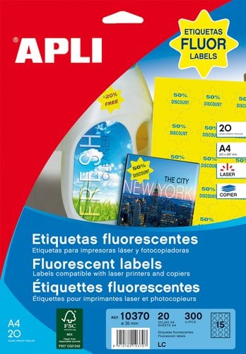ETIQ.IMP.APLI 10370 20h A4 FL.AM.FLSHØ35