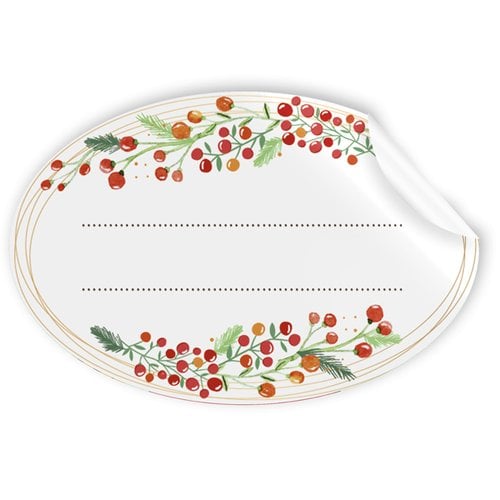 ETIQ.REG. R.250 OVAL. MUERDAGO