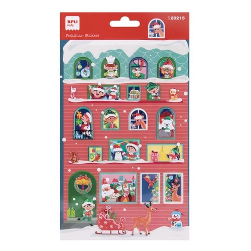 STICKERS APLI (20215) Bl.1h.CAL.ADVIENTO