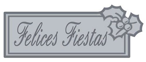 ETIQ.REG. R.300 FELICES FIESTAS PLATA