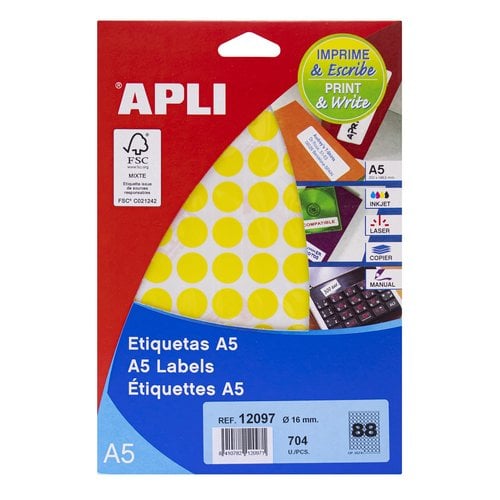 ETIQ.IMP.APLI 12097 8h A5 AMAR.REDON.Ø16