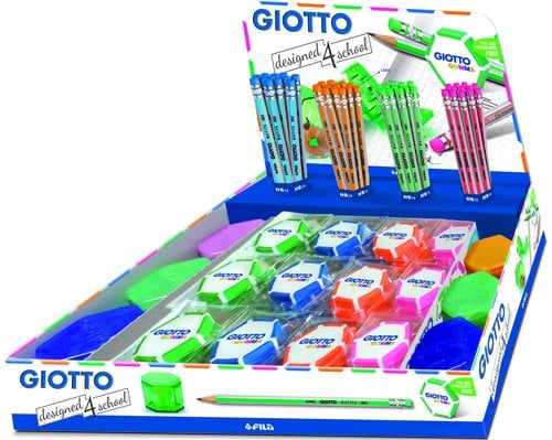EXPOSITOR GIOTTO MATITA/GOMMA 102 UD.
