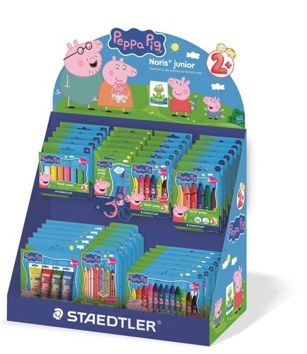 CA L1 EXPOS. STAEDTLER NORIS PEPPA PIG 48PZAS.