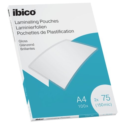 FUNDA PLASTIF. IBICO A4 75µ P/100