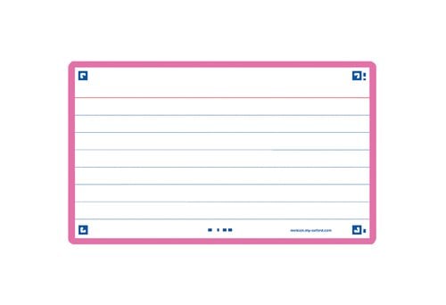 FICHAS OXFORD FLASH 75x125 HZ. FUCSIA (
