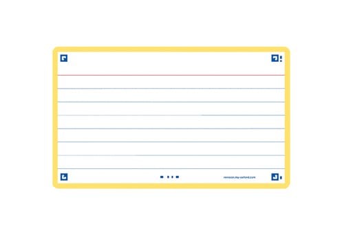 FICHAS OXFORD FLASH 75x125 HZ. AMARILLO
