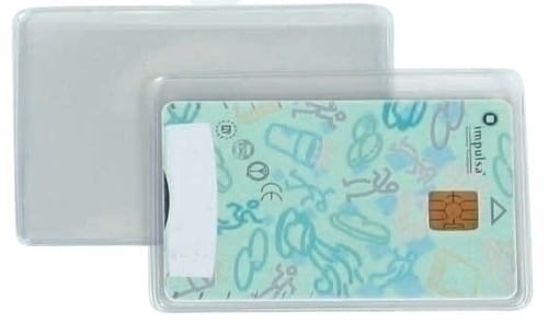 FUNDA CARNET IBERP.PVC 150µ 55x85 P/50