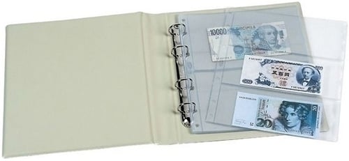 FUNDA para BILLETES PARDO 3 DPTO.