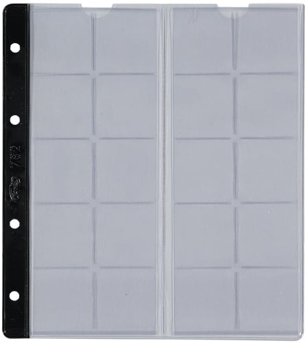 FUNDA para MONEDAS PARDO LM.NEG. Ø 37