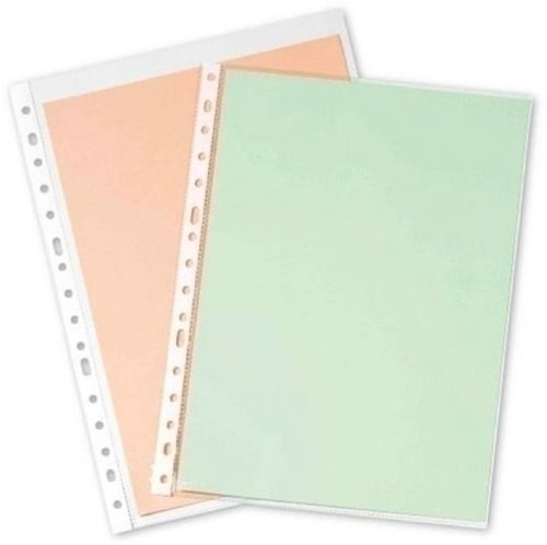 FUNDA MULT.PARDO PP 90µ CRIS.A4 16 P/100