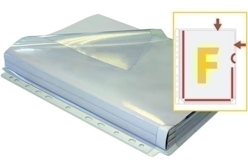 " 05860000 FUNDA MULT.FUELLE GRAF.PVC A4 11 T""F""