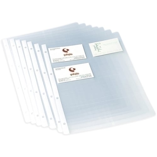 FUNDA TARJETAS GRAF.PP A4 8 DP 4T RF(10)