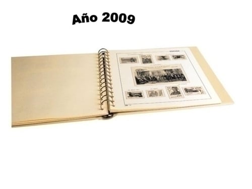ALBUM SELLOS PARDO SUPLEM.ILUSTRADO 2009